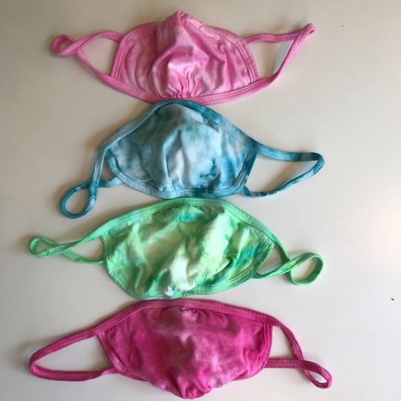 Free People Accessories - 3 for $25 tie dyed face masks